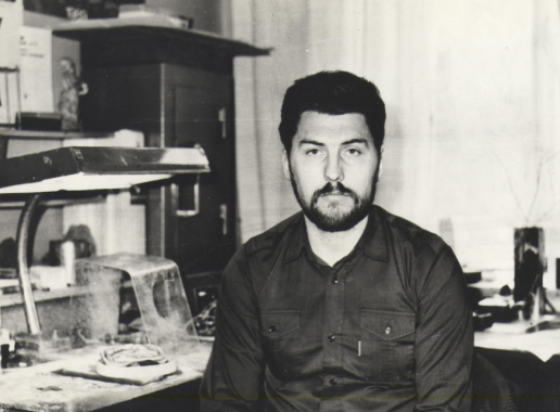 Фотография. Анатолий Жуков ПО &laquo;Уралкварцсамоцветы&raquo;. 1988-1989 гг.